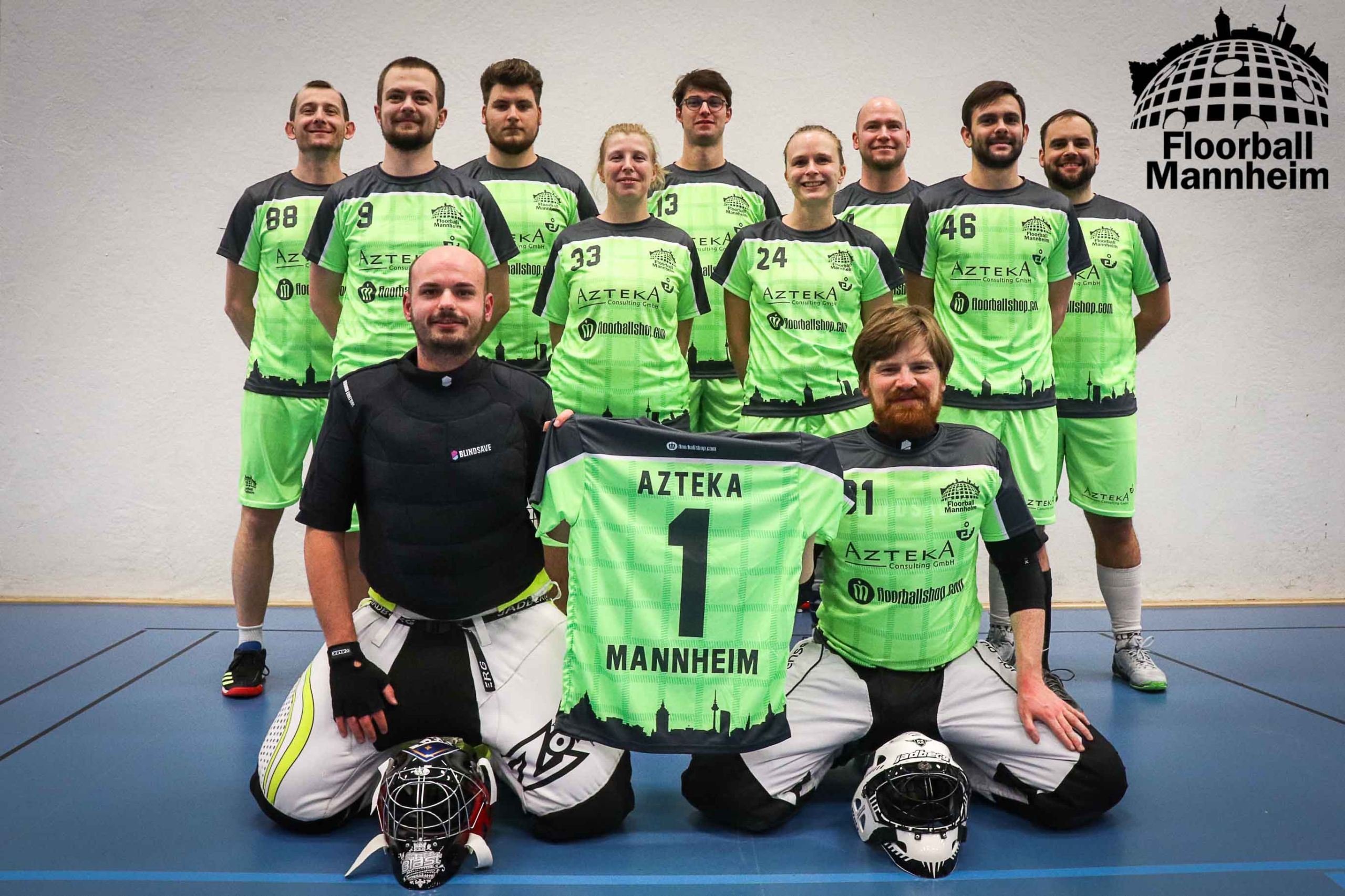 Die Mannschaft Floorball Mannheim