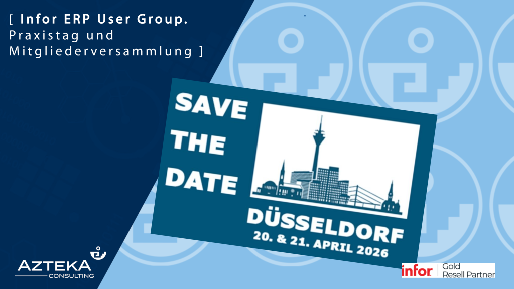 Wir freuen uns auf spannende Insights aus dem Infor-Netzwerk