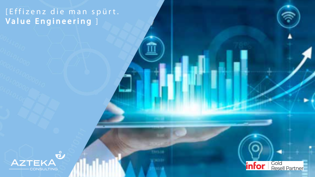 Ob ERP-Systeme, Softwarelösungen oder Geschäftsprozesse – Value Engineering macht den Unterschied.